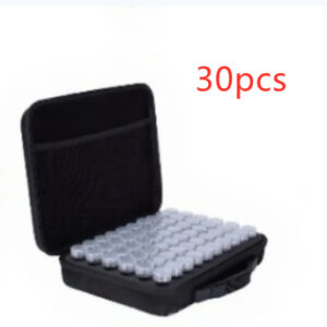 Seed Storage Case — Black, 30 Compartments