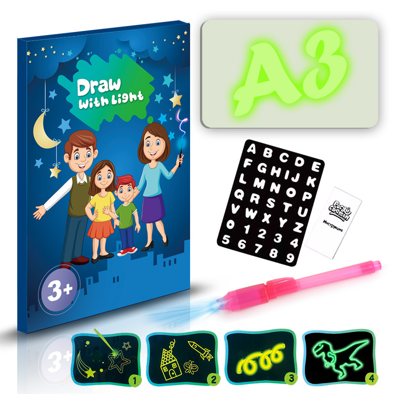Draw-with-Light Board — Large A3 Set